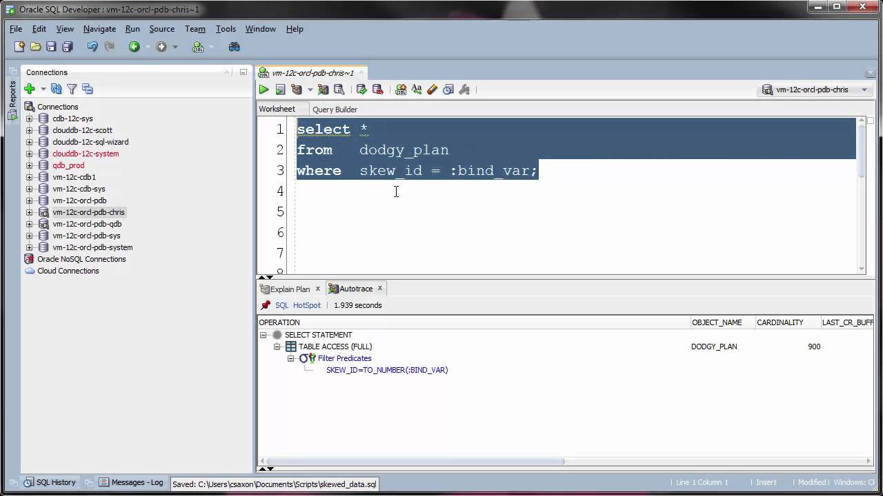 Query Tuning 101 Why Use Autotrace