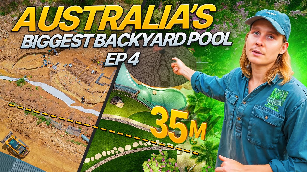 I'm Building Australia's Biggest Backyard Pool - Ep 4