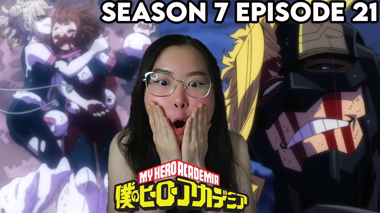 I CAN'T STOP CRYING!!!😭 My Hero Academia Season 7 Episode 21 Reaction