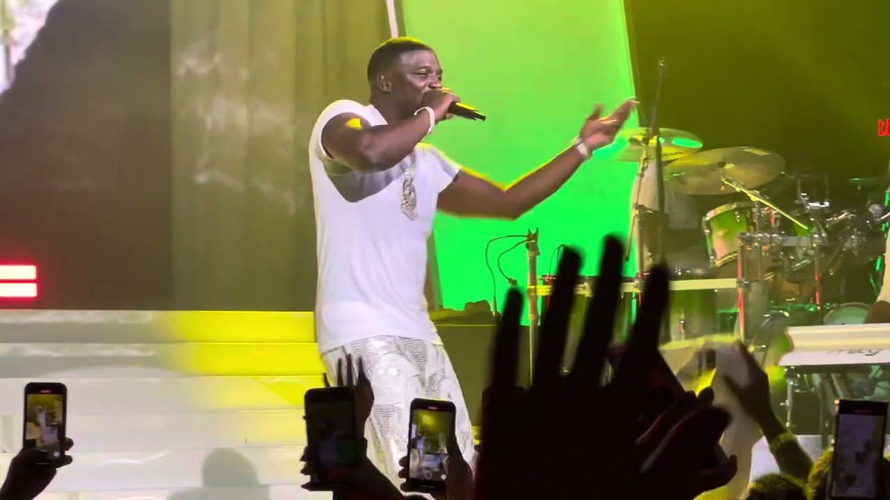 Akon - I Wanna Love You - (Live)
