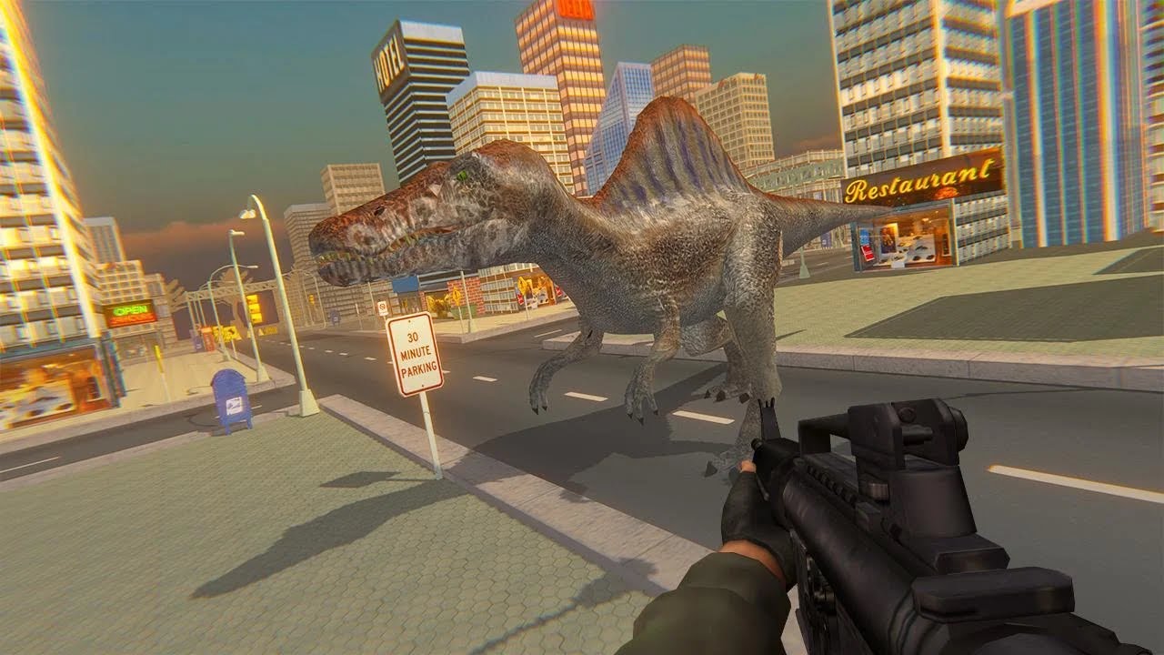 Dino Fps Shooter &ndash; Dinosaur Shooting 2020 Android Gameplay