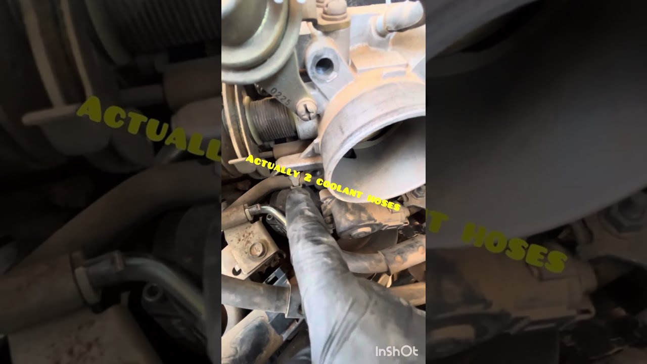 2000 Nissan Maxima 3.0 Idle air control valve part 1
