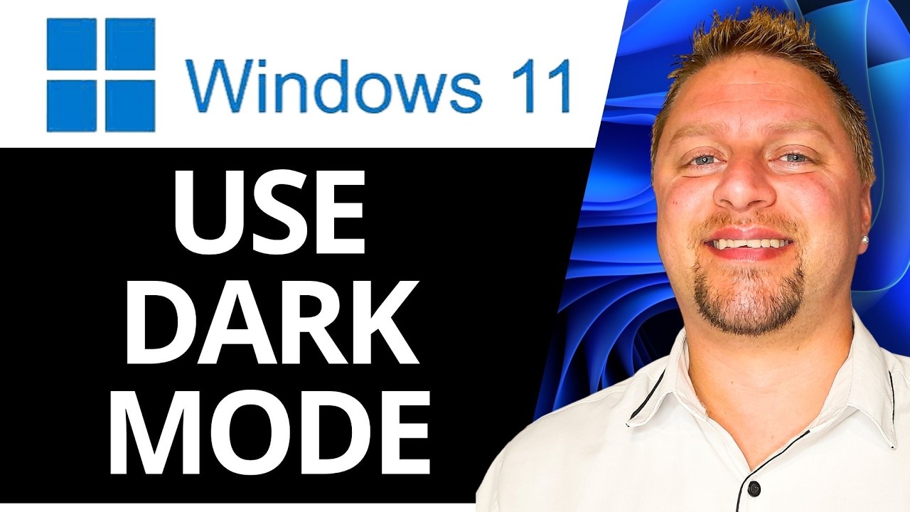 Как включить тёмную тему в Windows 11 Windows 11