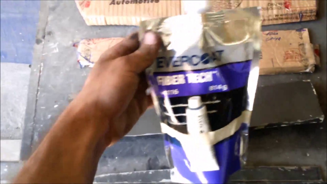 Testando o Fibertech Evercoat