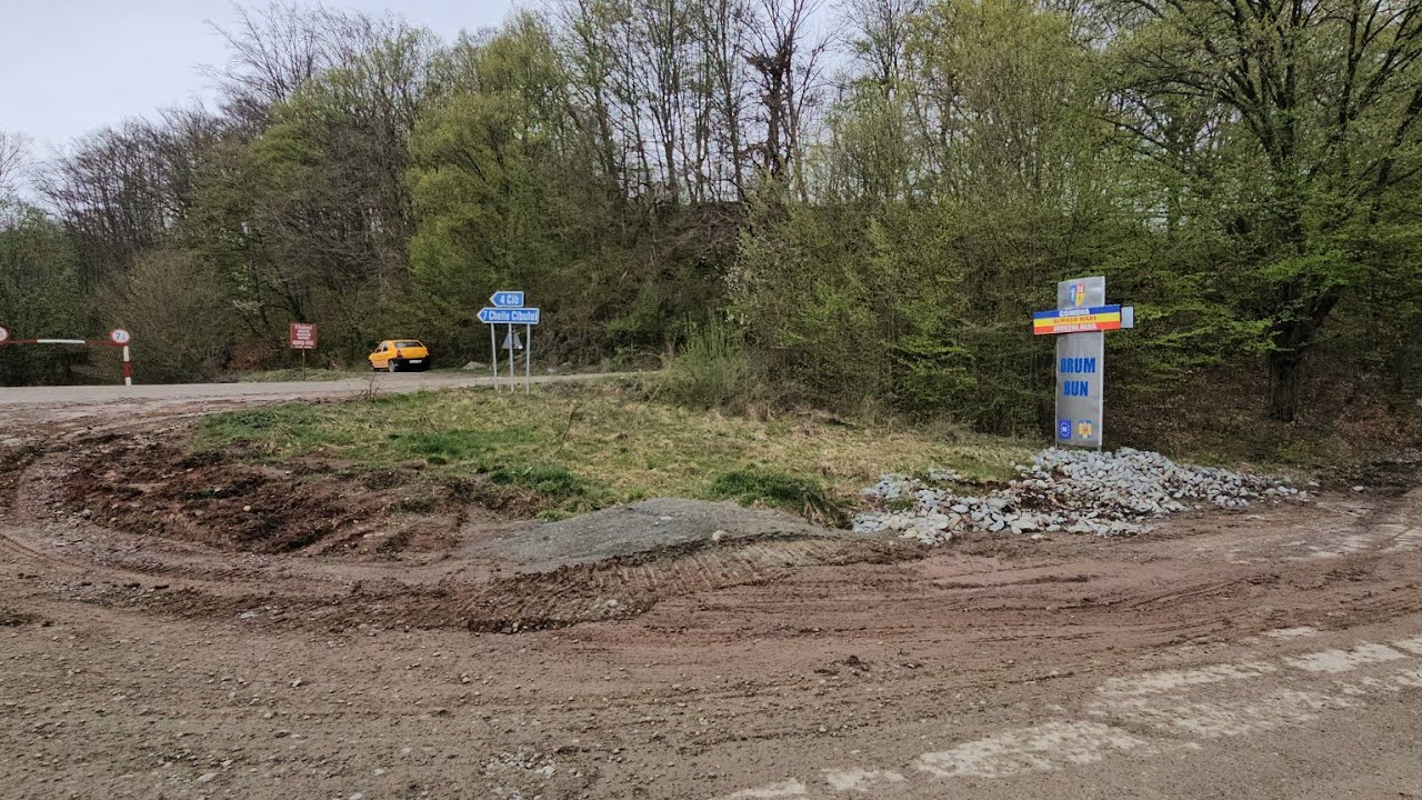 Drumul spre Zlatna, pe valea Geoagiului