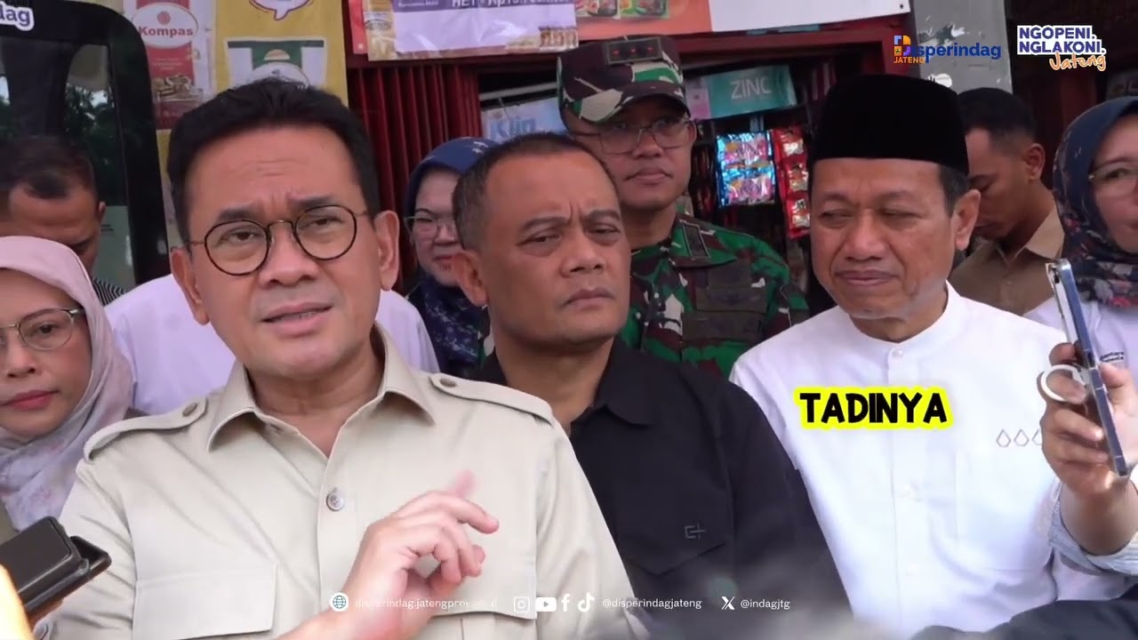 Pemantauan Harga dan Pasokan Kebutuhan Bahan Pokok di Kudus#disperindagjtg #ngopeninglakoni
