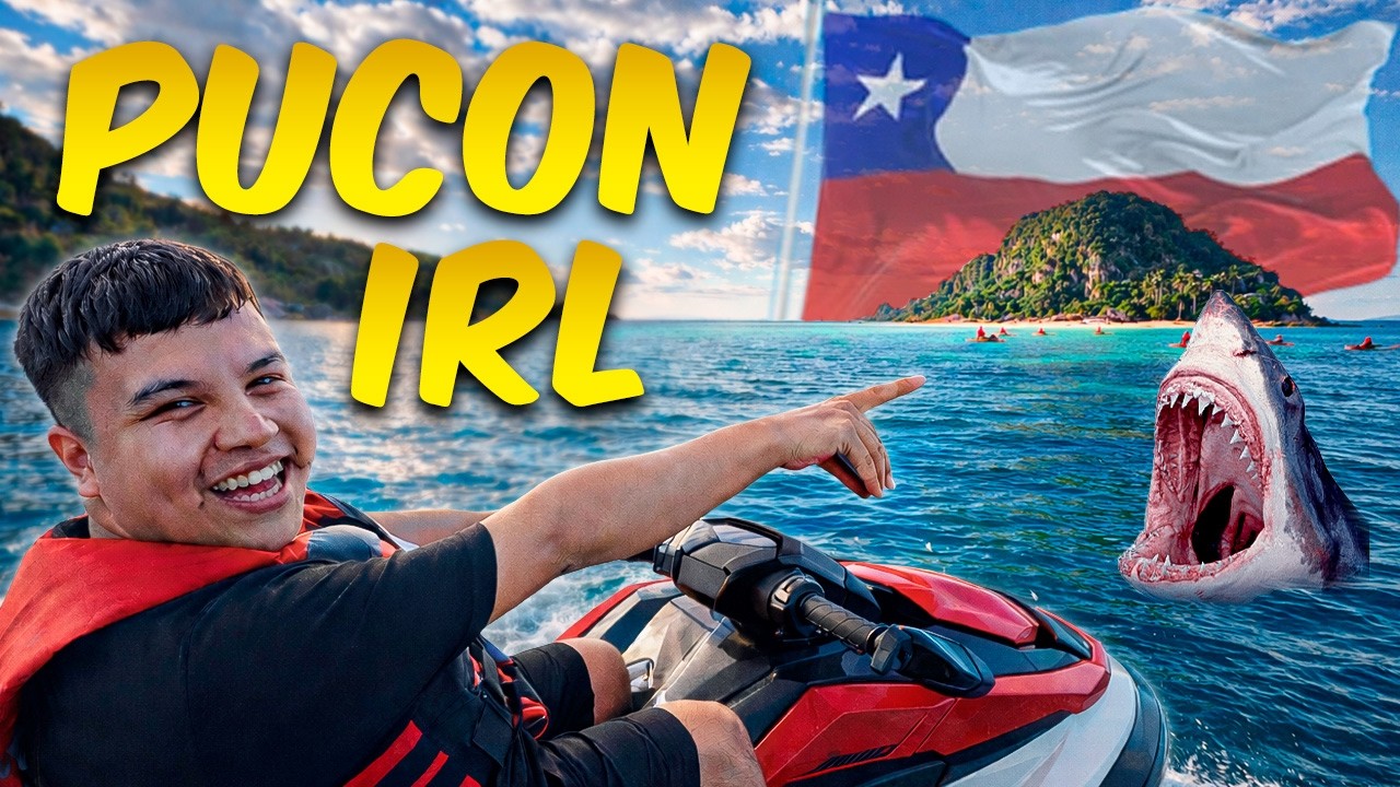 PASEANDO por PUCON🌴⛱️🔥 | JON GOTTII VISITA... 🇨🇱