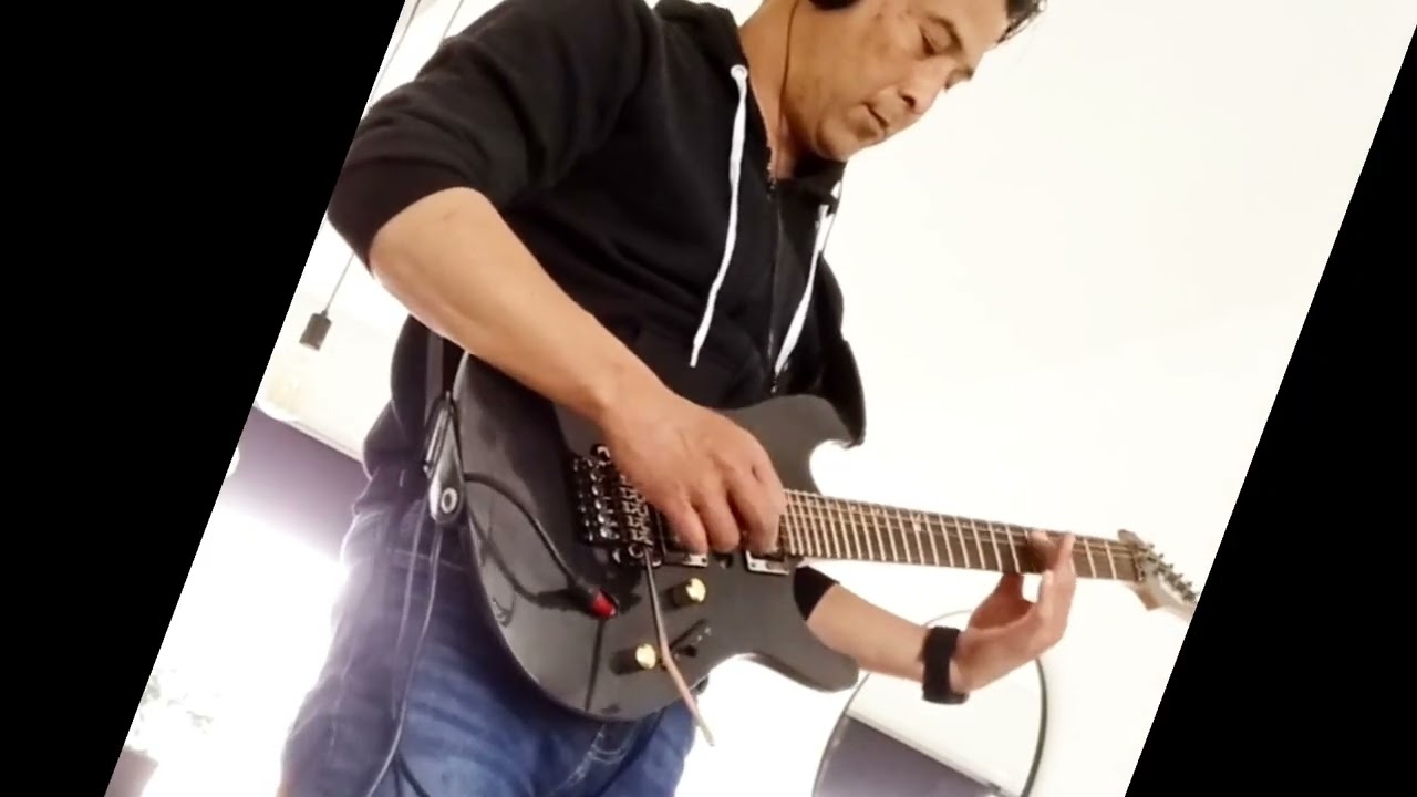 GUITAR JAM - Rock Guitarsolo -  OUT OF MY HANDS - Joey Soplantila - Gitaar Assen
