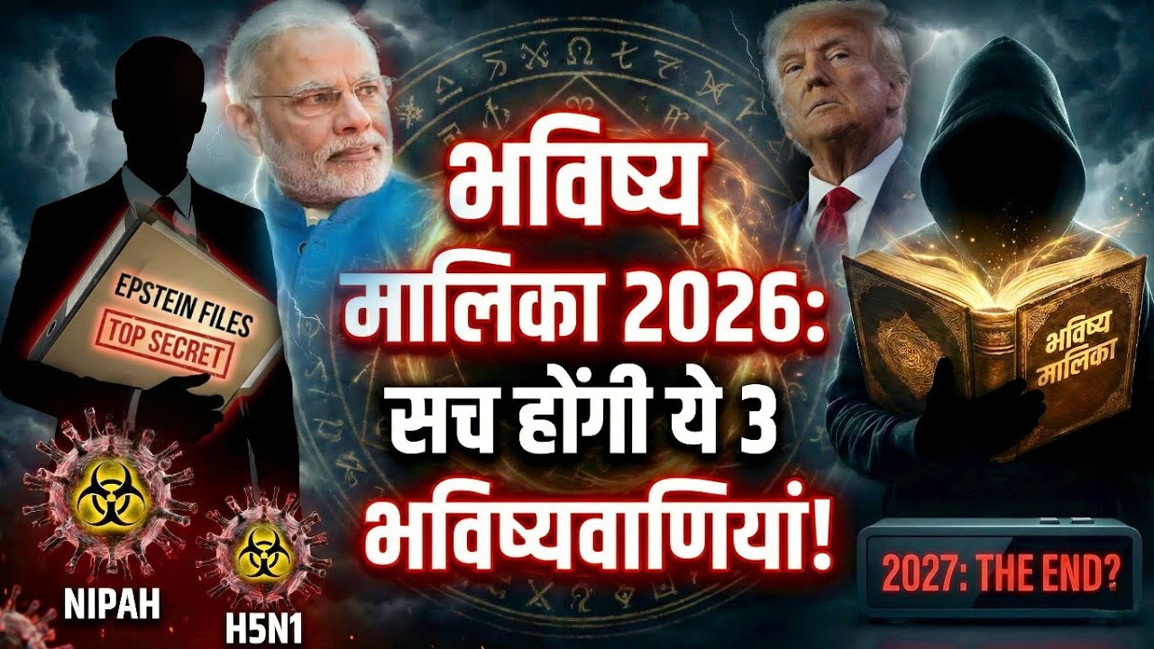 भविष्य मालिका - 2026 में सच होंगी ये 3 भयंकर भविष्यवाणियां!😰 देखो सबूत! | 2026 ASTROLOGY PREDICTIONS