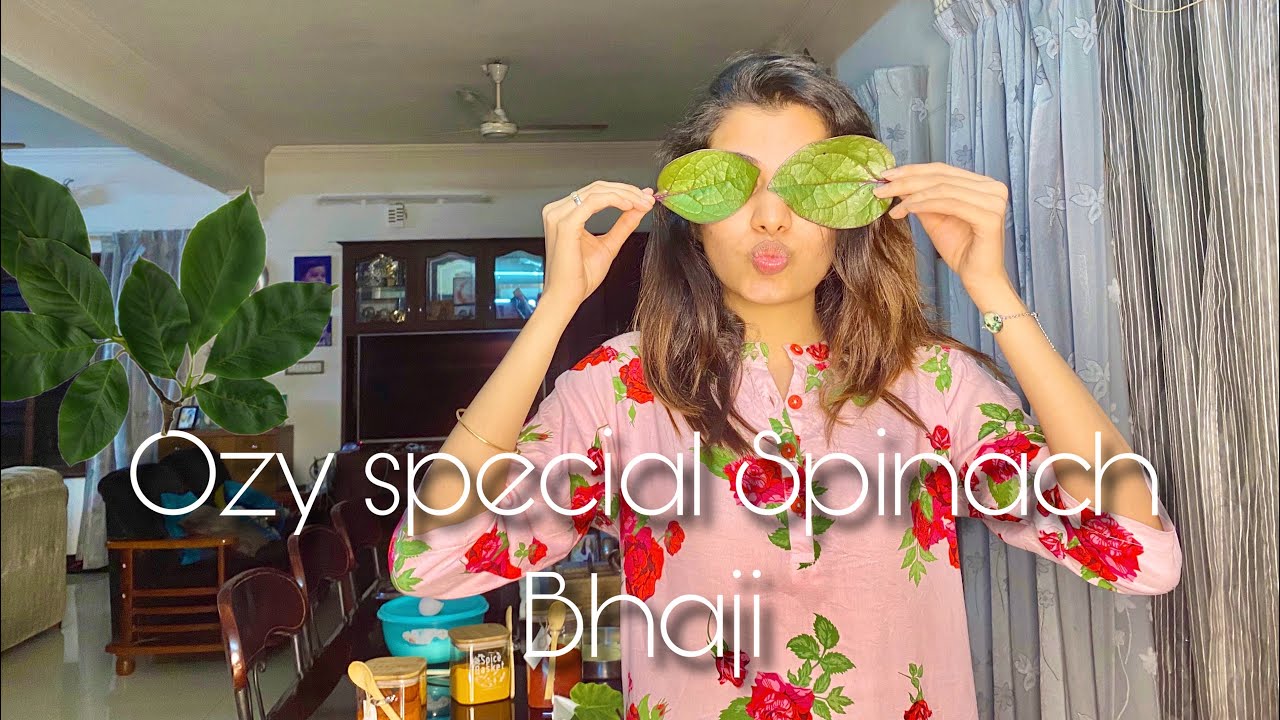 Шпинат Бхаджи | Дия Кришна