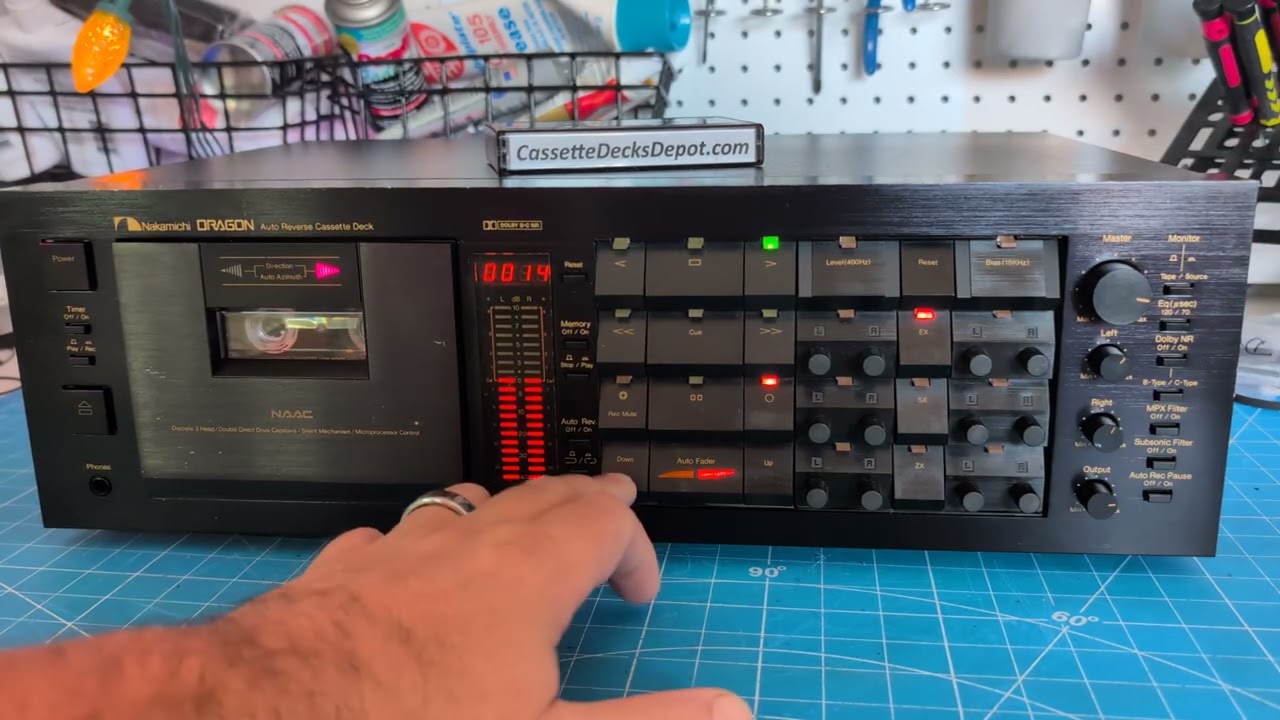 Nakamichi DRAGON (SN 15704) : Serviced