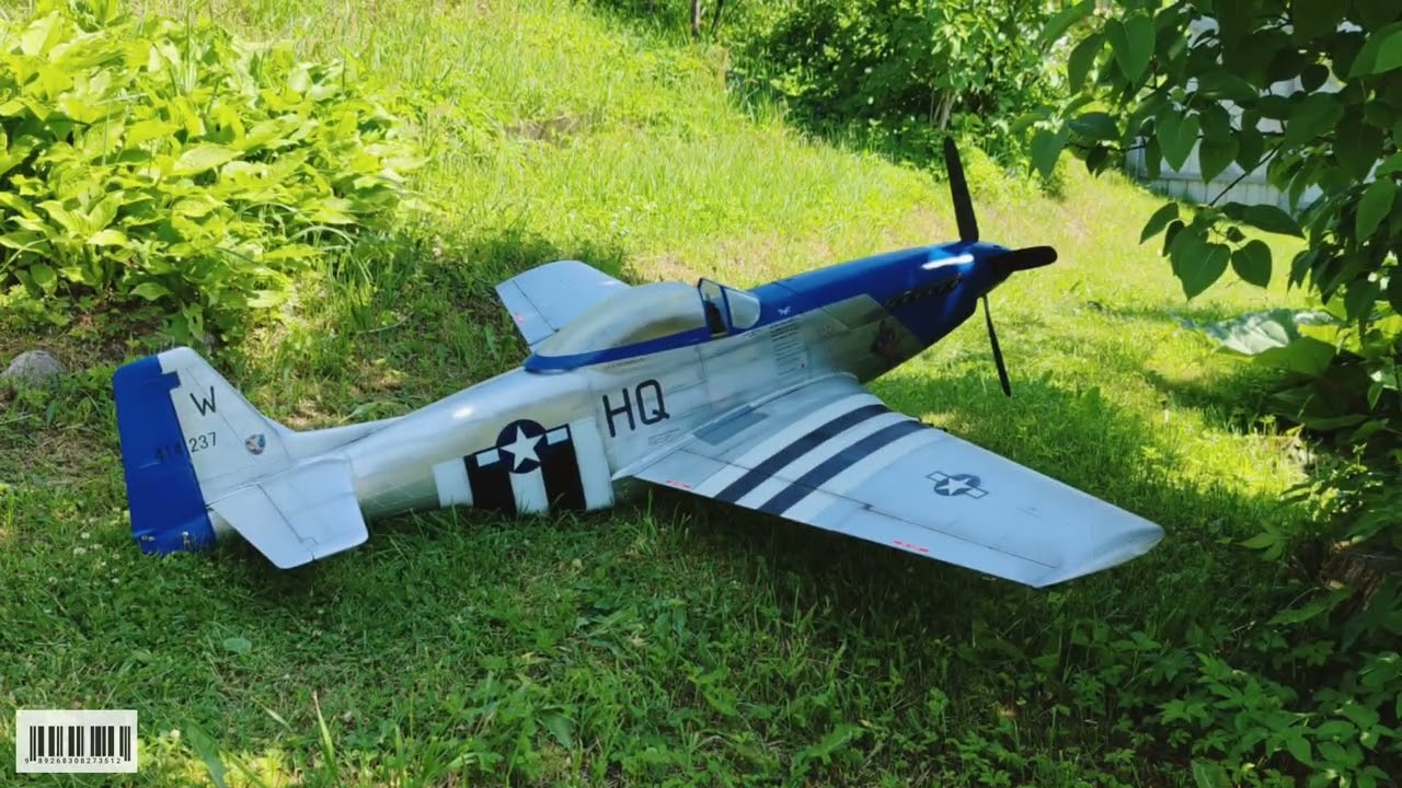 3d printed P-51 mustang. 