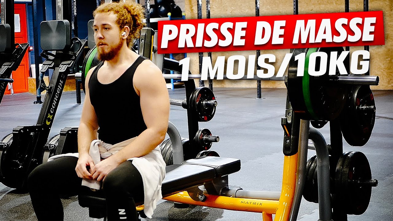 J'AI PRIS 10KG EN 1 MOIS.. Prise de masse EXTRÊME 😳 ( training et recette 🥞 )
