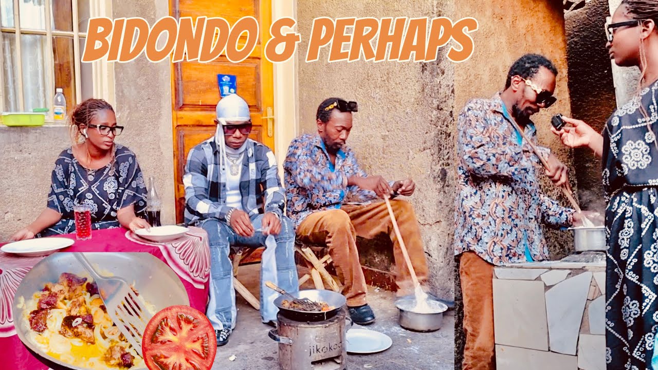 BIDONDO na PERHAPS mugikoni ibintu biraryoshe/muze tubereke ukuntu bateka Inyama n'Ubugari.....