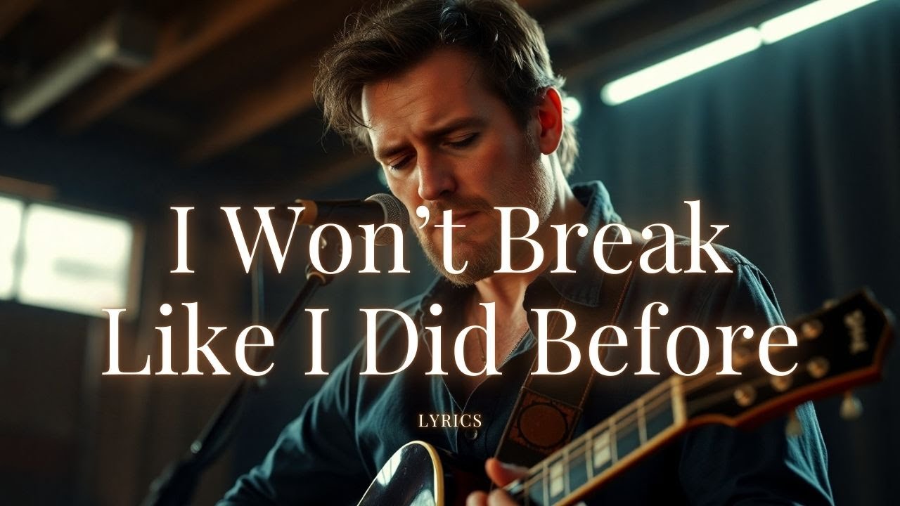 I Won’t Break Like I Did Before | Gritty Southern Rock Lyric Video