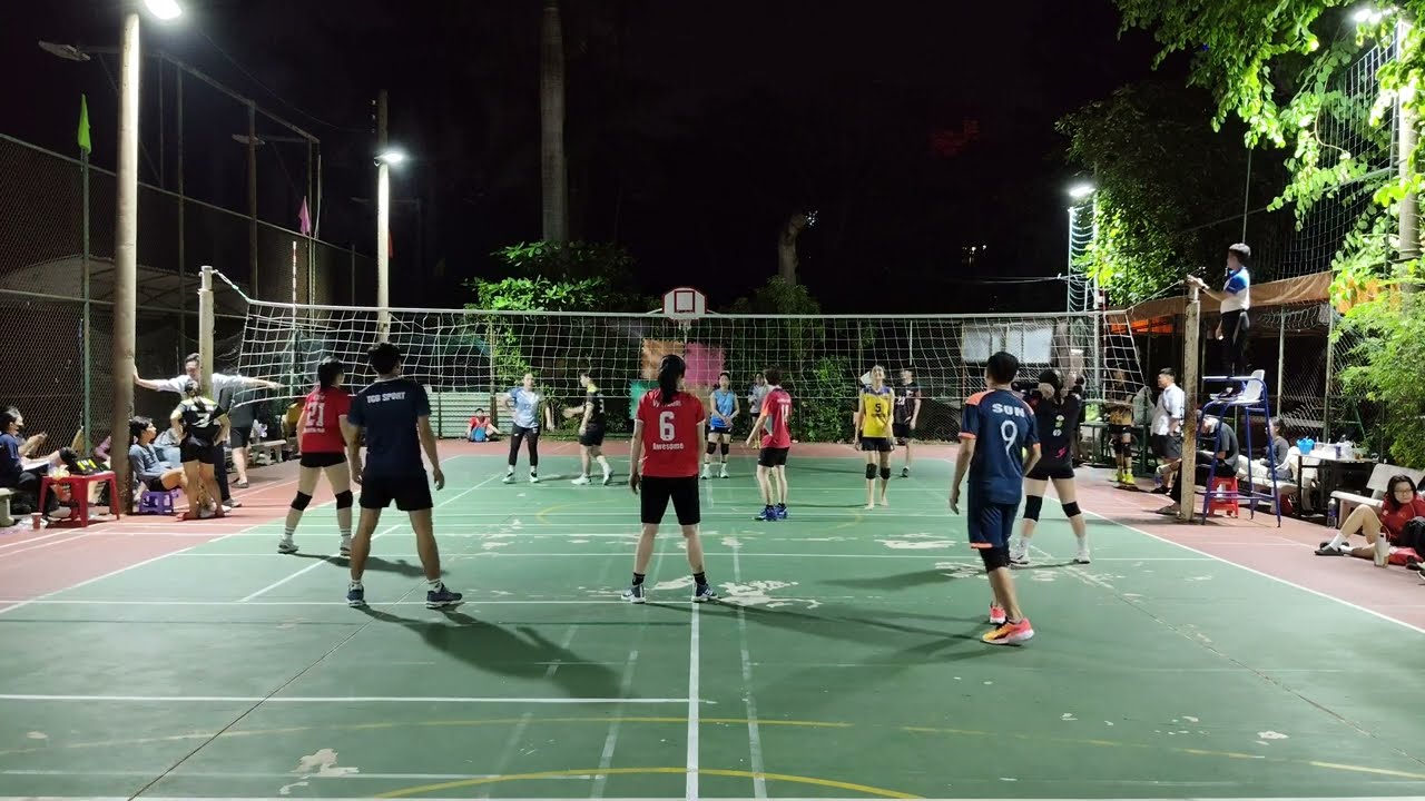 Giải 6-6 NAM NỮ Team Ehome đối đầu Team Hoa Lửa 7 | Quả Bóng Tròn 71