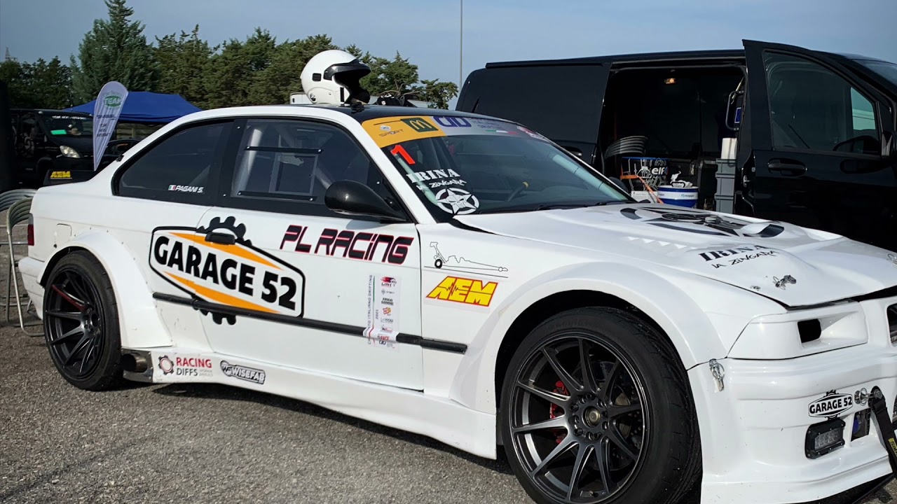 Simone Pagani - BMW M3 TURBO  autodromo dell&rsquo;Umbria MAGIONE - test new engine set up by PL Racing