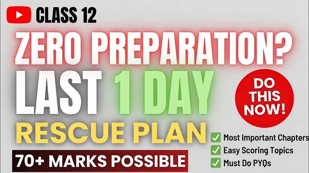My Last DAYS PLAN for Chemistry Board Exam!😵‍💫🙄 | CBSE Class 12th