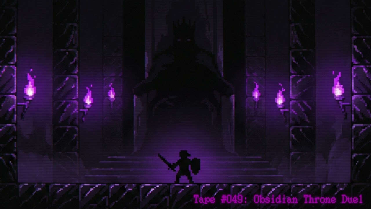 Aggressive Boss Chiptune | Obsidian Throne Duel【Lost Arcade Tapes #049】