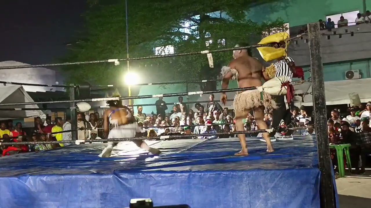 🔥🔥MA GUELLORD VS DADA D'ANGOLA COMBAT DE CATCH CONGOLAIS