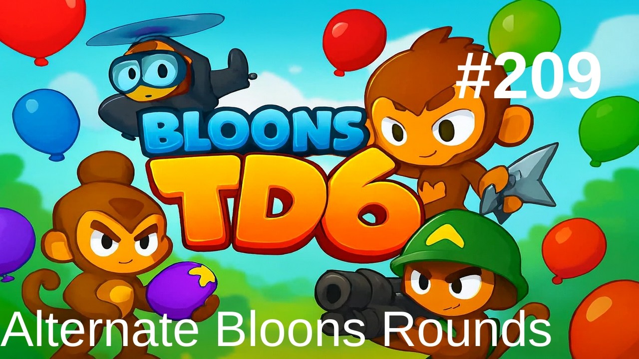 Bloons TD 6 No Commentary Gameplay( Spa Pits -Hard- Alternate Bloons Rounds ) EP-209