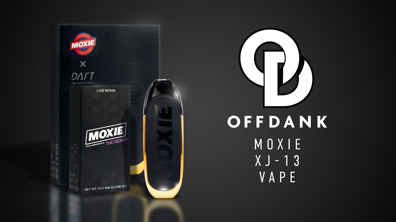 MOXIE AND THC DESIGN  | DART LIVE RESIN LIMITED EDITION VAPE  REVIEW