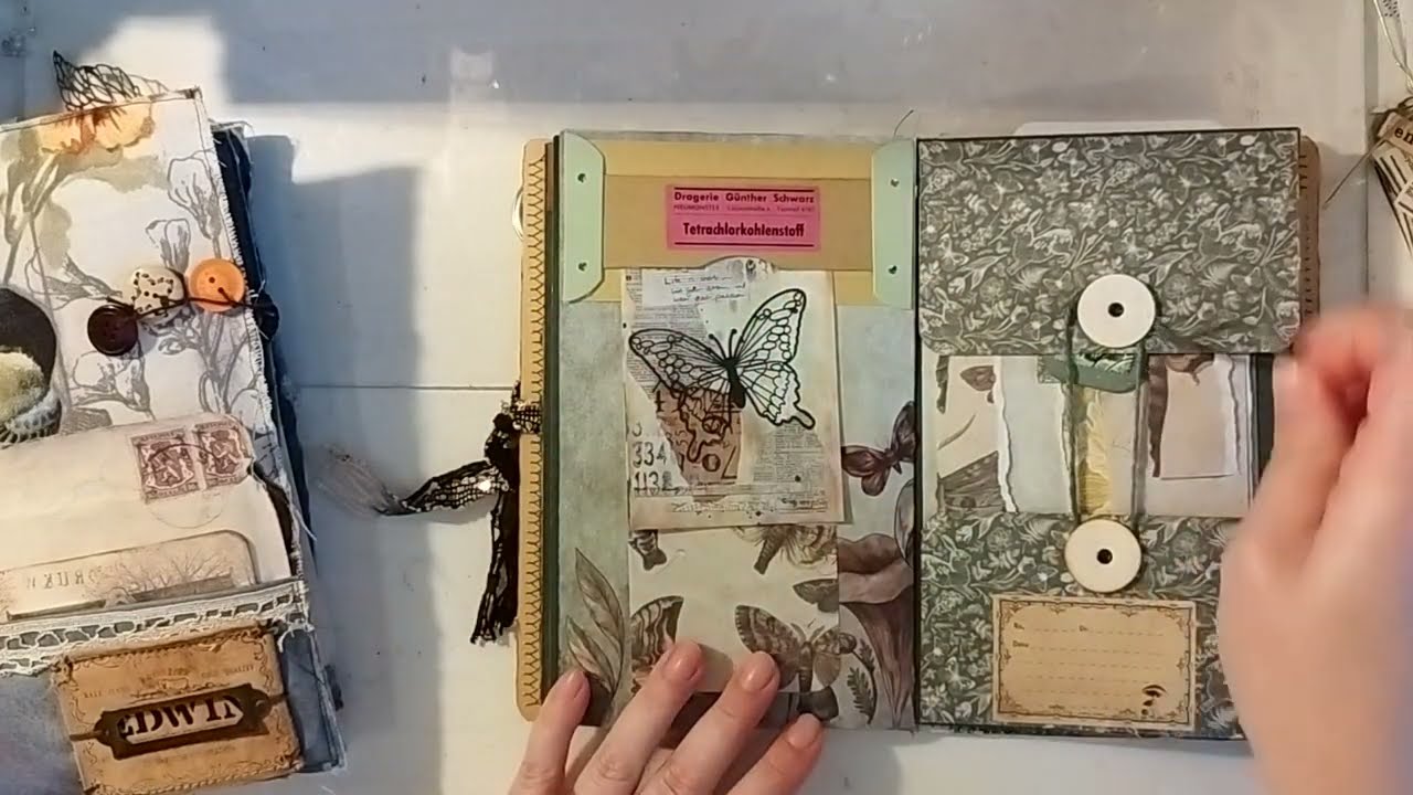 Un junk journal es un 'diario basura' y con mucha basura creamos éste!