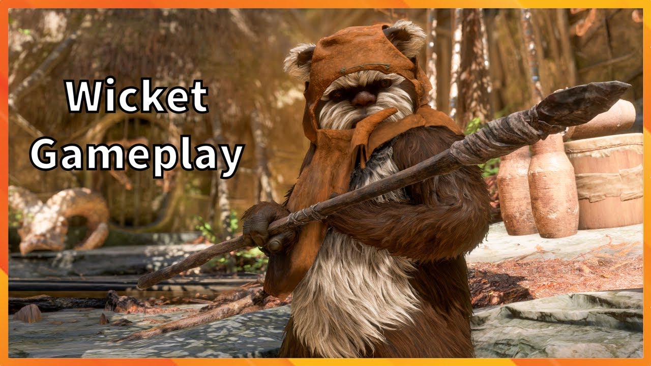 Wicket Gameplay Star Wars Battlefront 2