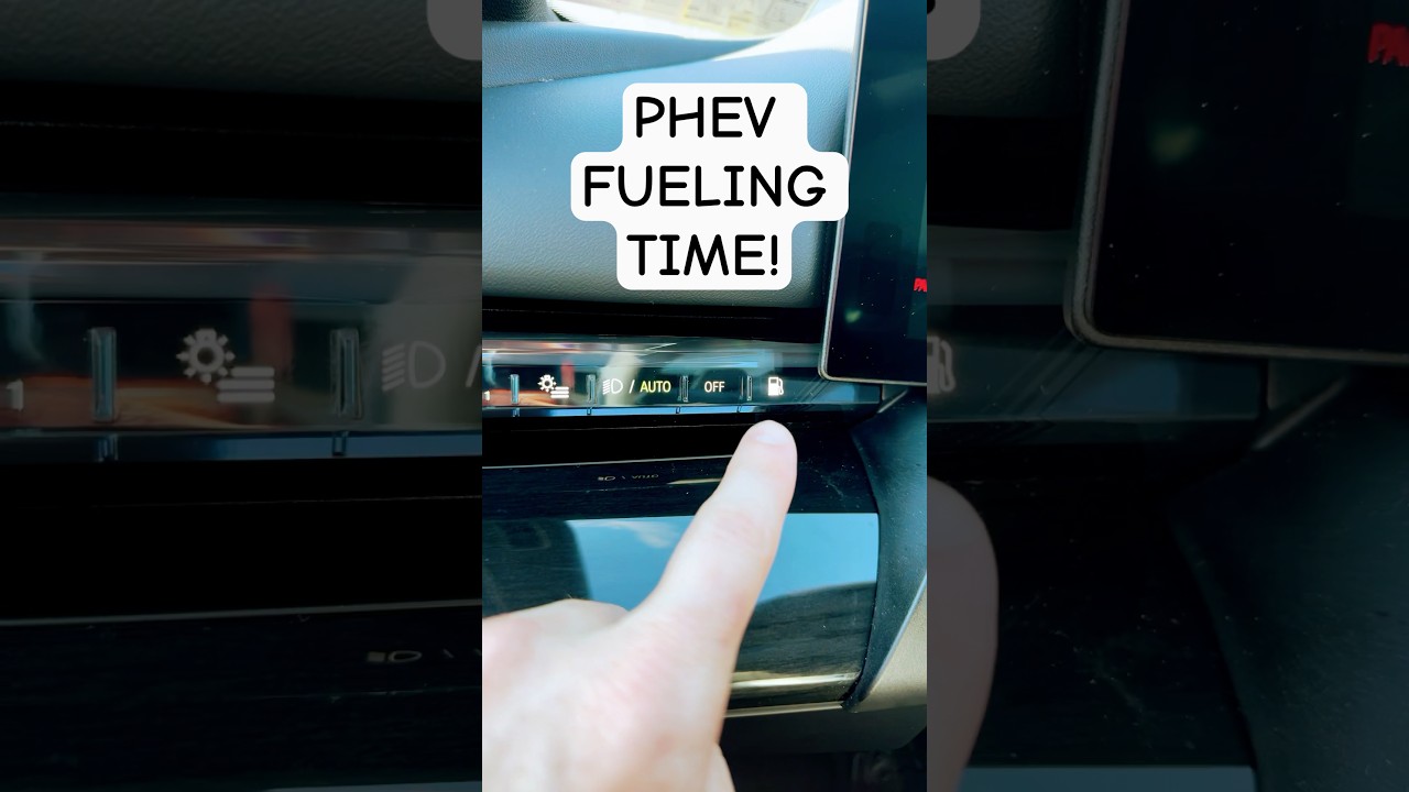 Refueling your BMW PHEV