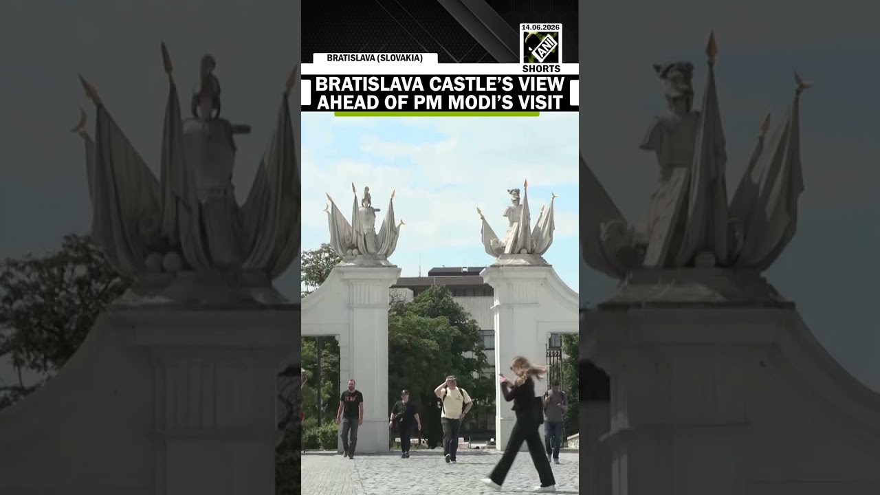 Bratislava Castle&rsquo;s visuals ahead of PM Modi&rsquo;s visit to Slovakia