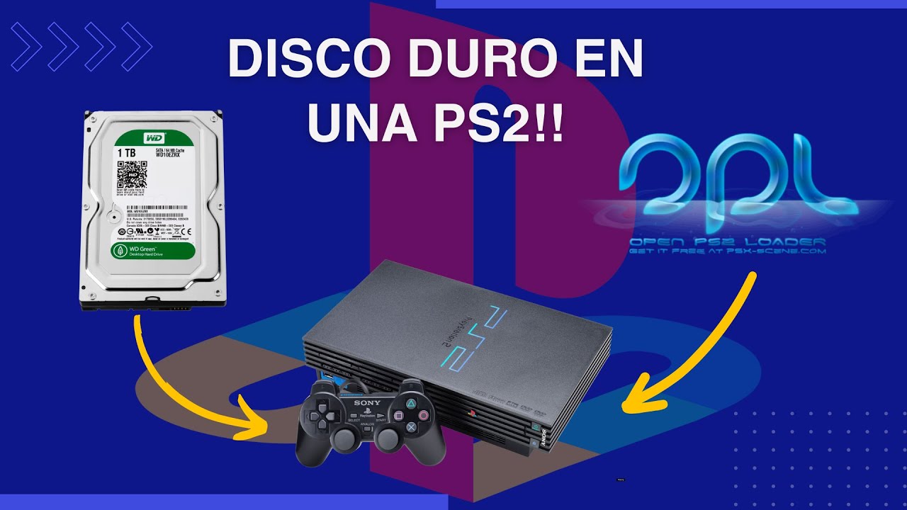 🤑COMO LIBERAR PS2 CON DISCO DURO🤑 + 🔥INSTALACION DE JUEGOS🔥 [FREEHDBOOT]
