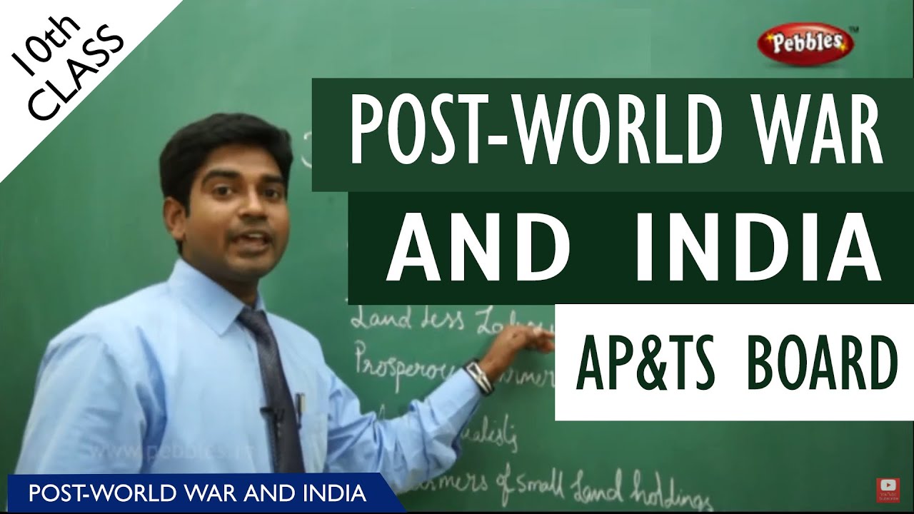 Post-World war and India full lesson | Class 10 Social studies | AP&TS syllabus