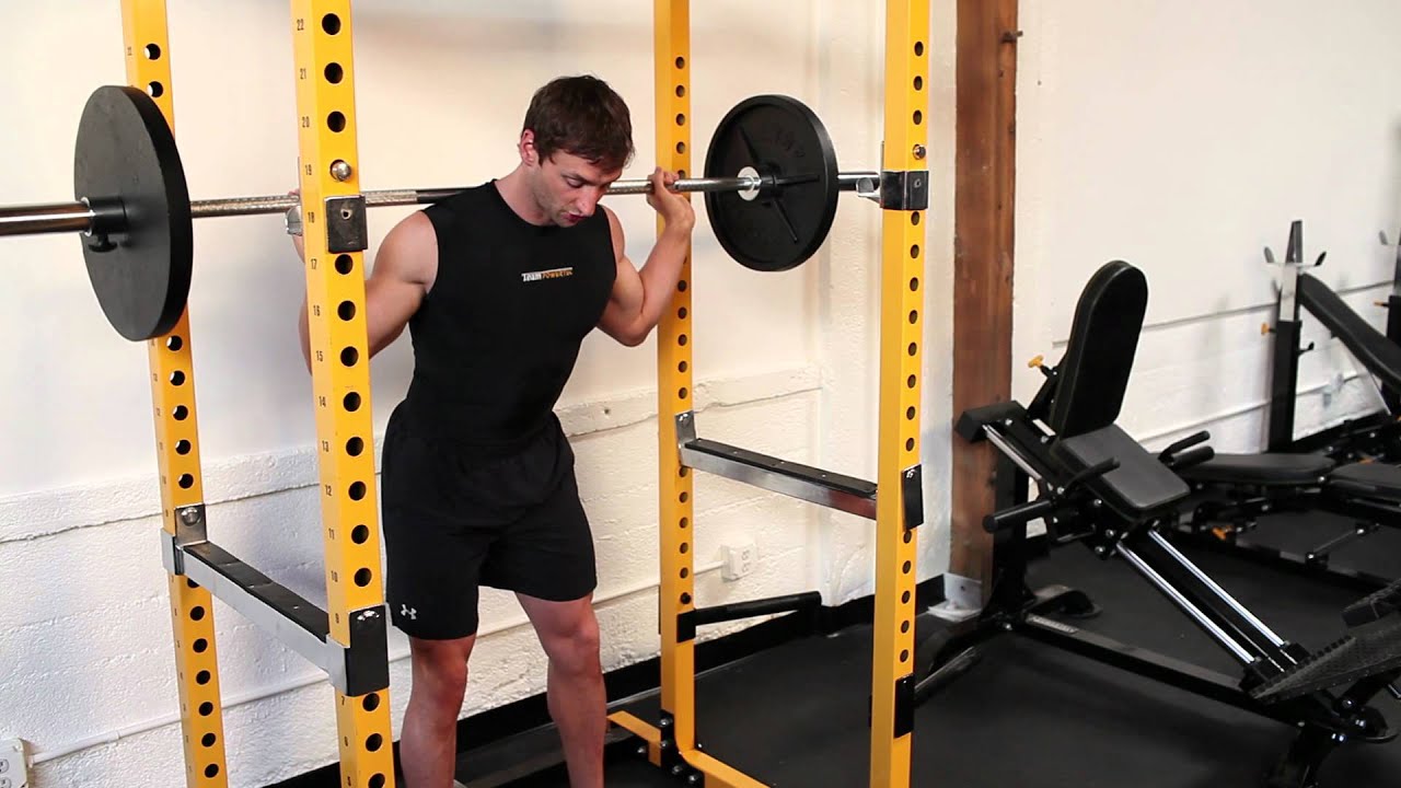 Powertec Power Rack Leg Workout with Ian Lauer