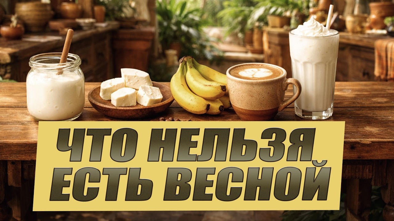 Почему еда превращается в слизь | Весенние ошибки в питании