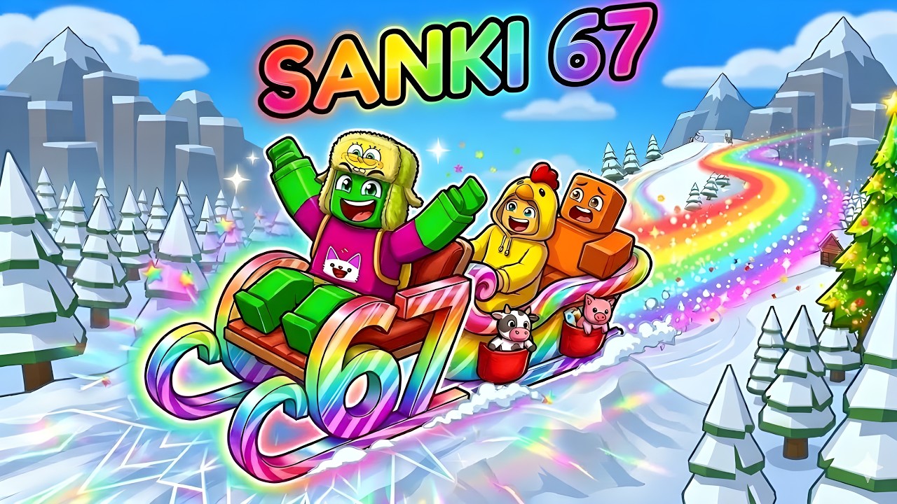 KTO ZBUDUJE NAJLEPSZE SANKI 67 w Roblox!