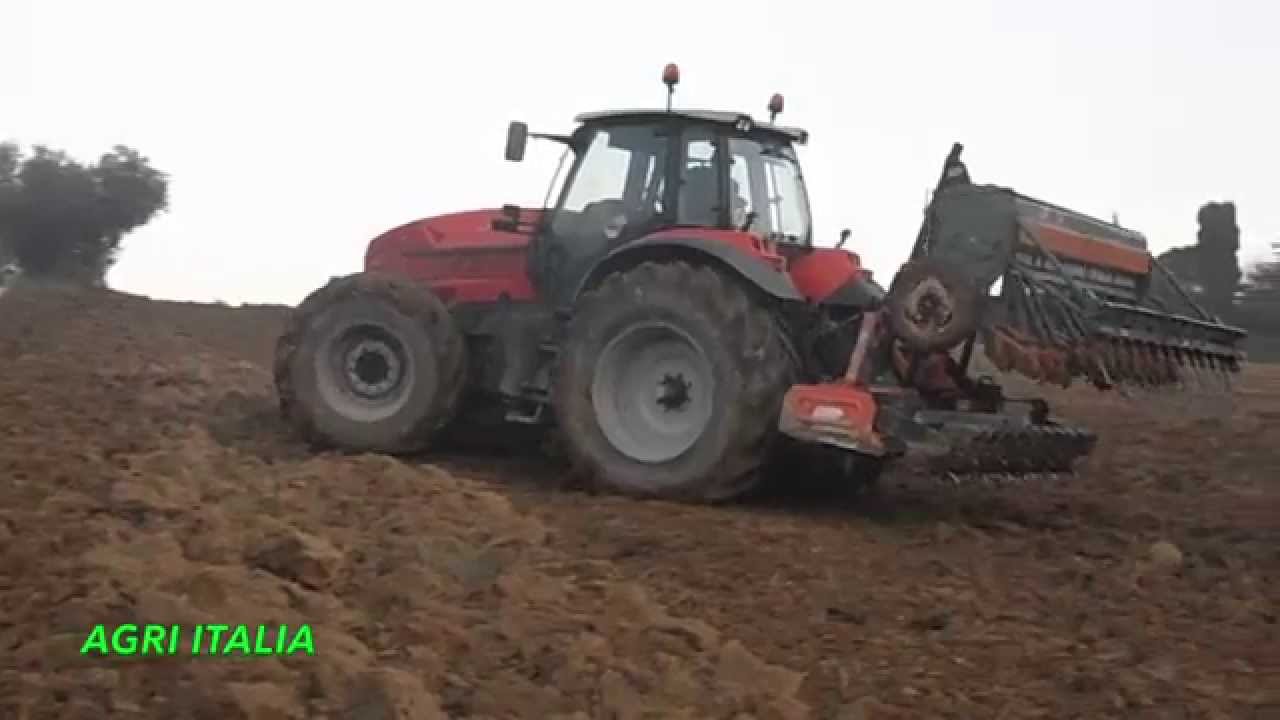 Same Iron3 220 semina con combinata Maschio - Amazone da 3 mt