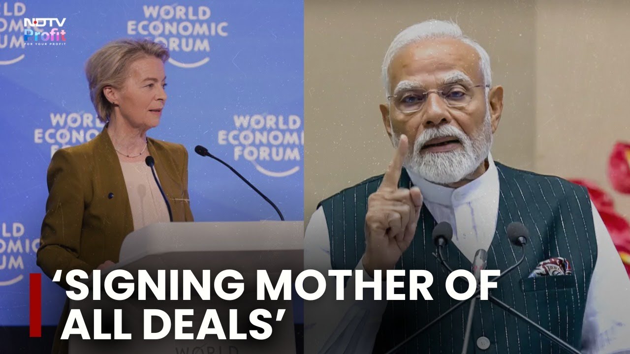 EU India Trade Deal 'On The Cusp' Of Historic Signing, Says Ursula von der Leyen