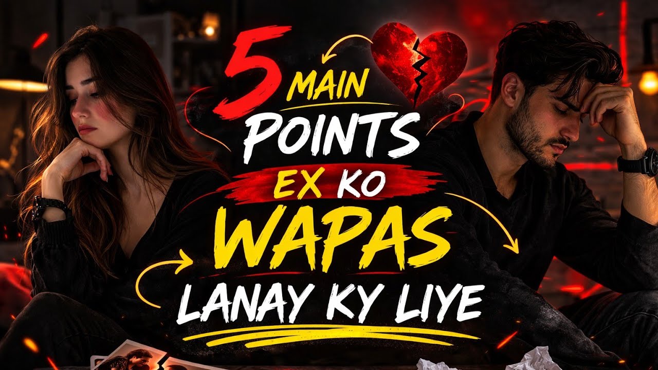 5 Keys to Winning Your Ex Back | In 5 Key Points Se Wapas Ko Hasil Karen | Aain Ali