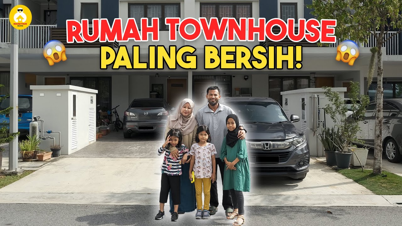 HOUSE TOUR EP 84 : TOWNHOUSE CIKGU MIZA, SIMPLE TAPI KEMAS !!!