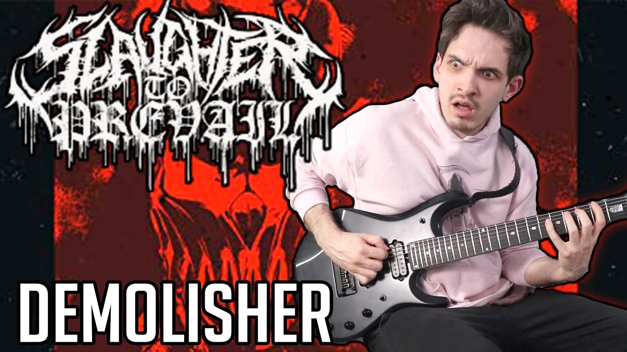 Slaughter To Prevail | DEMOLISHER | Nik Nocturnal GUITAR COVER + Screen Tabs