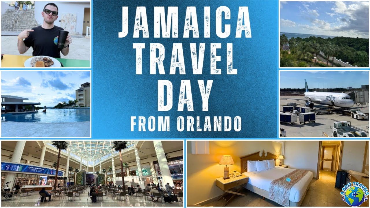Jamaica Travel Day Orlando to Montego Bay with Jet Blue - Iberostar Rose Hall All Inclusive