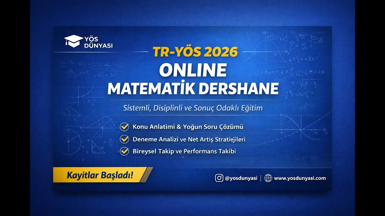 TRYÖS Sayılar Konusu 2026 | Ders 7 – Rasyonel Sayılar ve Soru Çözümleri