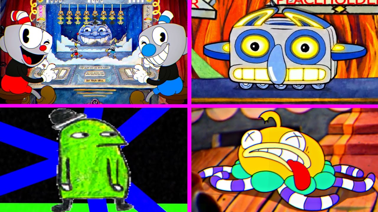 Cuphead - New Secret Bosses (( Arcade Level Revealed )) 🕹️🕹️
