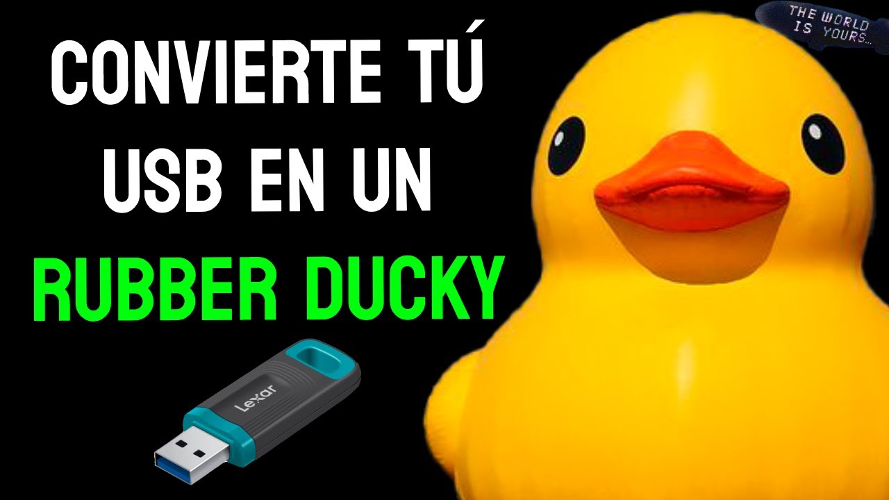 Guía paso a paso para convertir tu USB en una rubber ducky 🦆💀