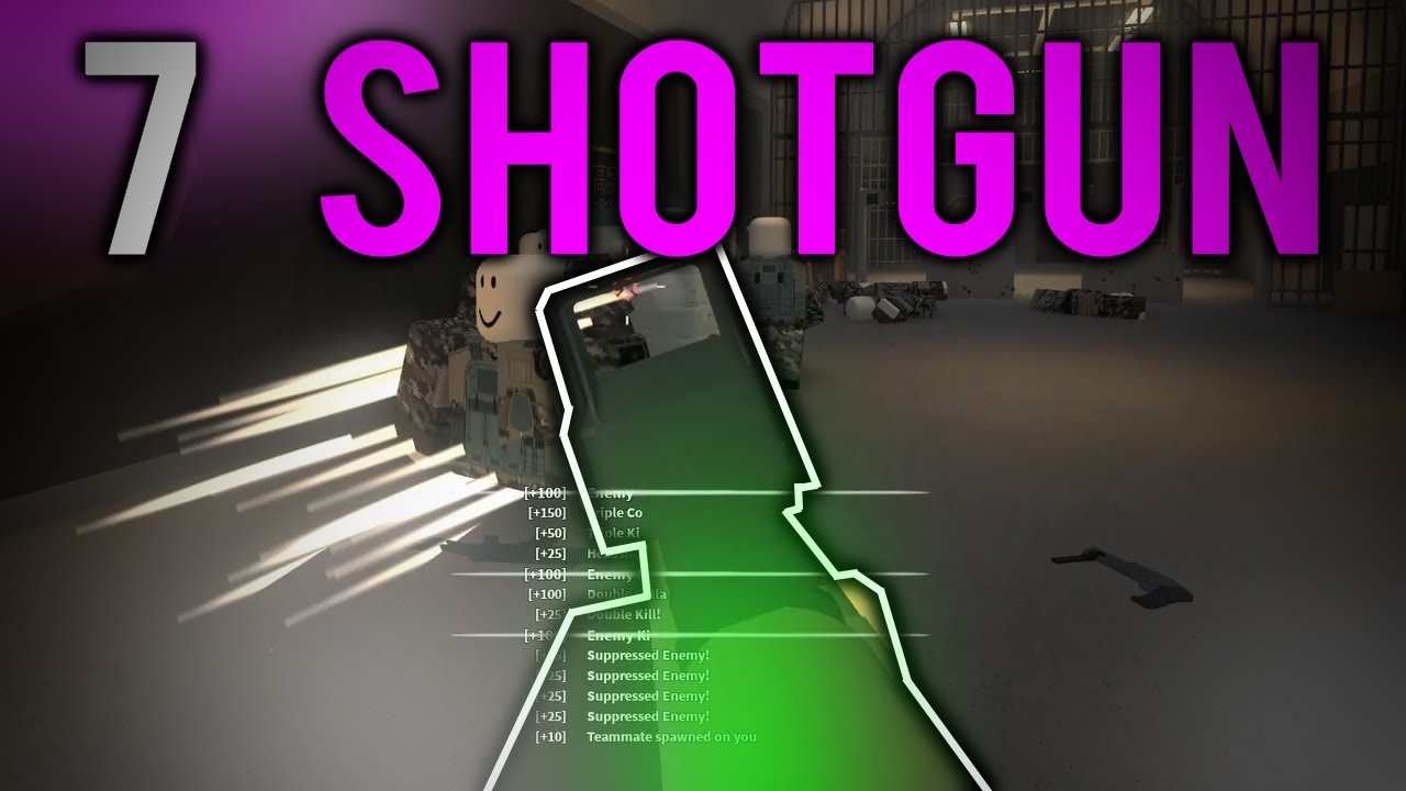 7 SHOTGUN CHALLENGE in PHANTOM FORCES...