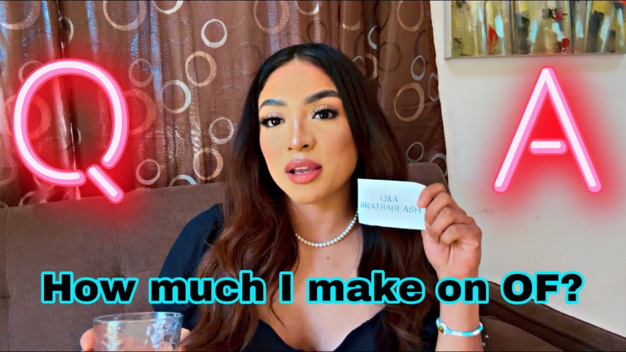 HOW MUCH I EARN ON OF - Q&A | BRAT BABE ASH