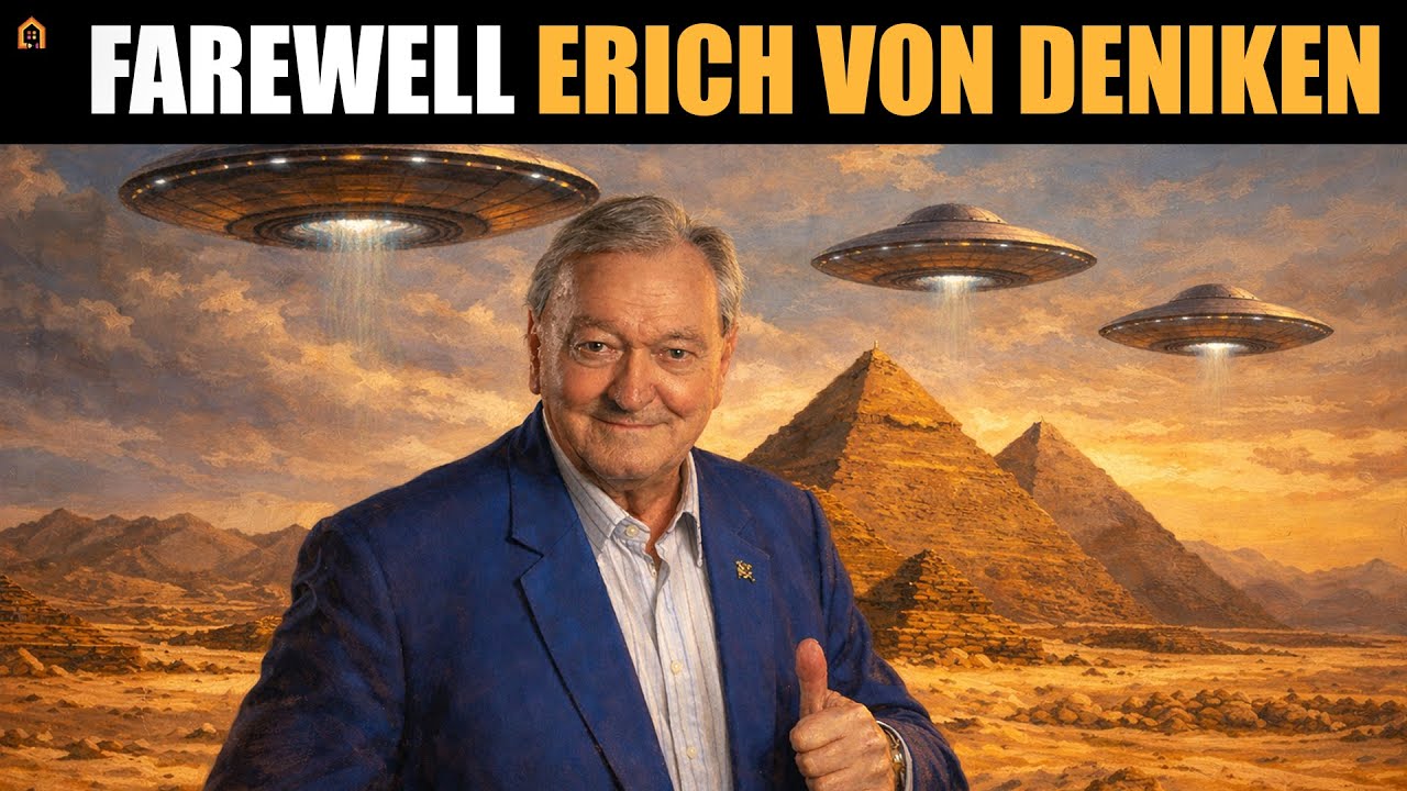 Farewell Erich Von Deniken | 1935-2026 | Ancient Astronaut theory | Chariots of the Gods ?