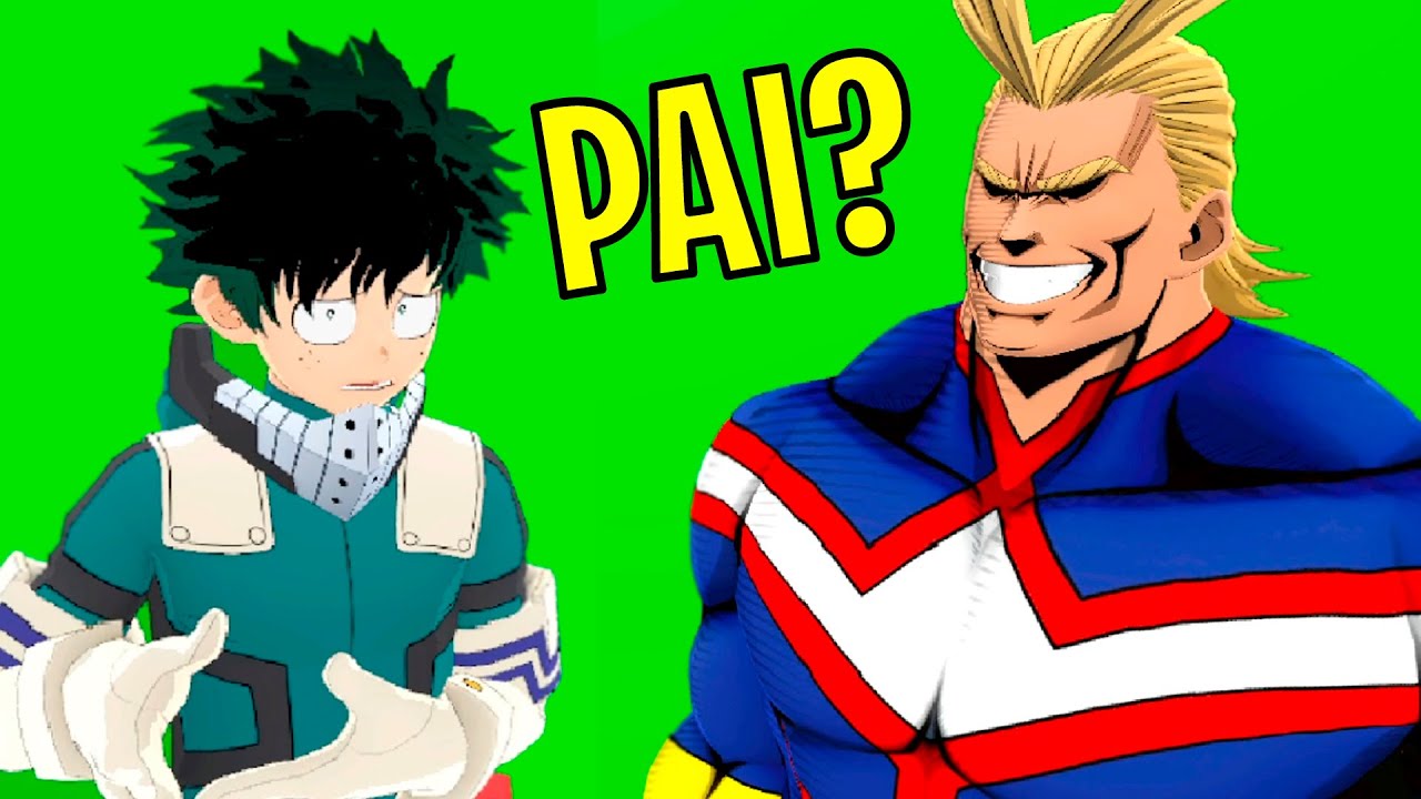 DEKU E ALL MIGHT RESPONDEM (Boku No Hero VR)