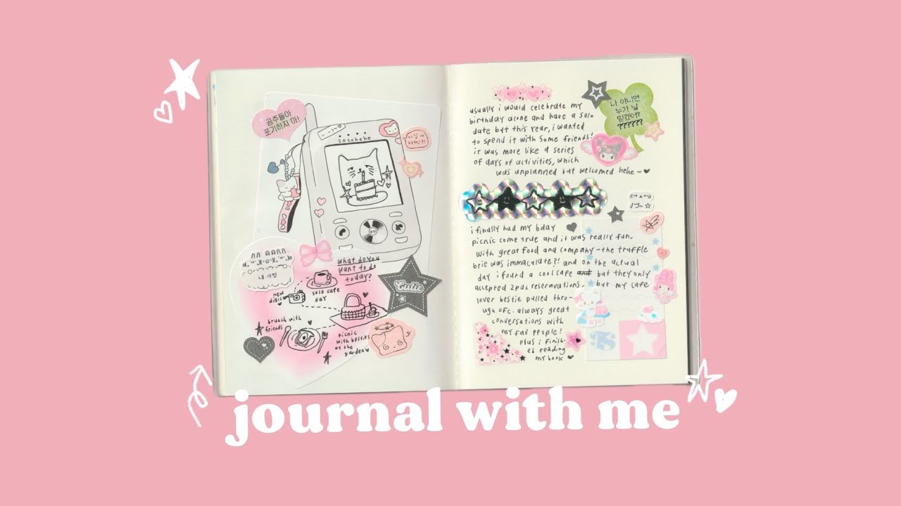 journal with me: a peaceful birthday weekend (no music, real time)