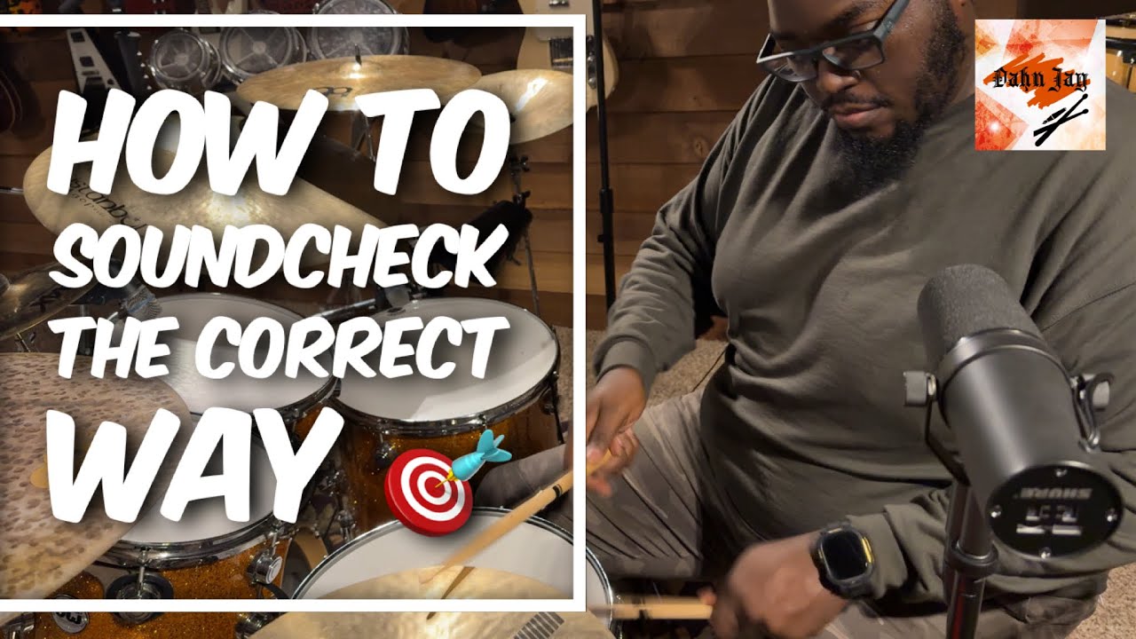 The SECRET to a FLAWLESS Drum Soundcheck Revealed!